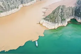 流入大海的泥沙凭空消失了吗？原来，地球已被一条裂缝隔开图片