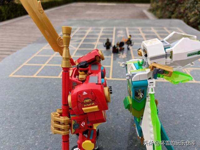 试玩乐高80041：龙小娇战机，与齐小天合体初体验