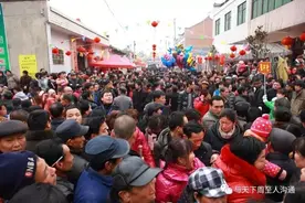 周至风情：乡村古庙会图片