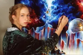 神童自称神的使者？8岁画出上帝真容？卖出百万天价？图片