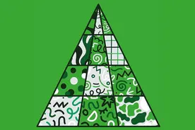 考眼力，数数图片中共有多少个三角形，大部分人要花6分钟！图片