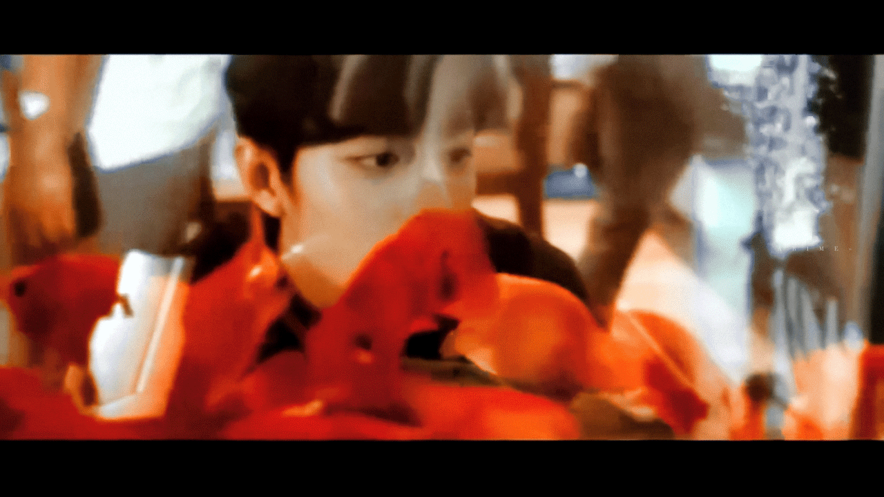 肖战看金鱼图片