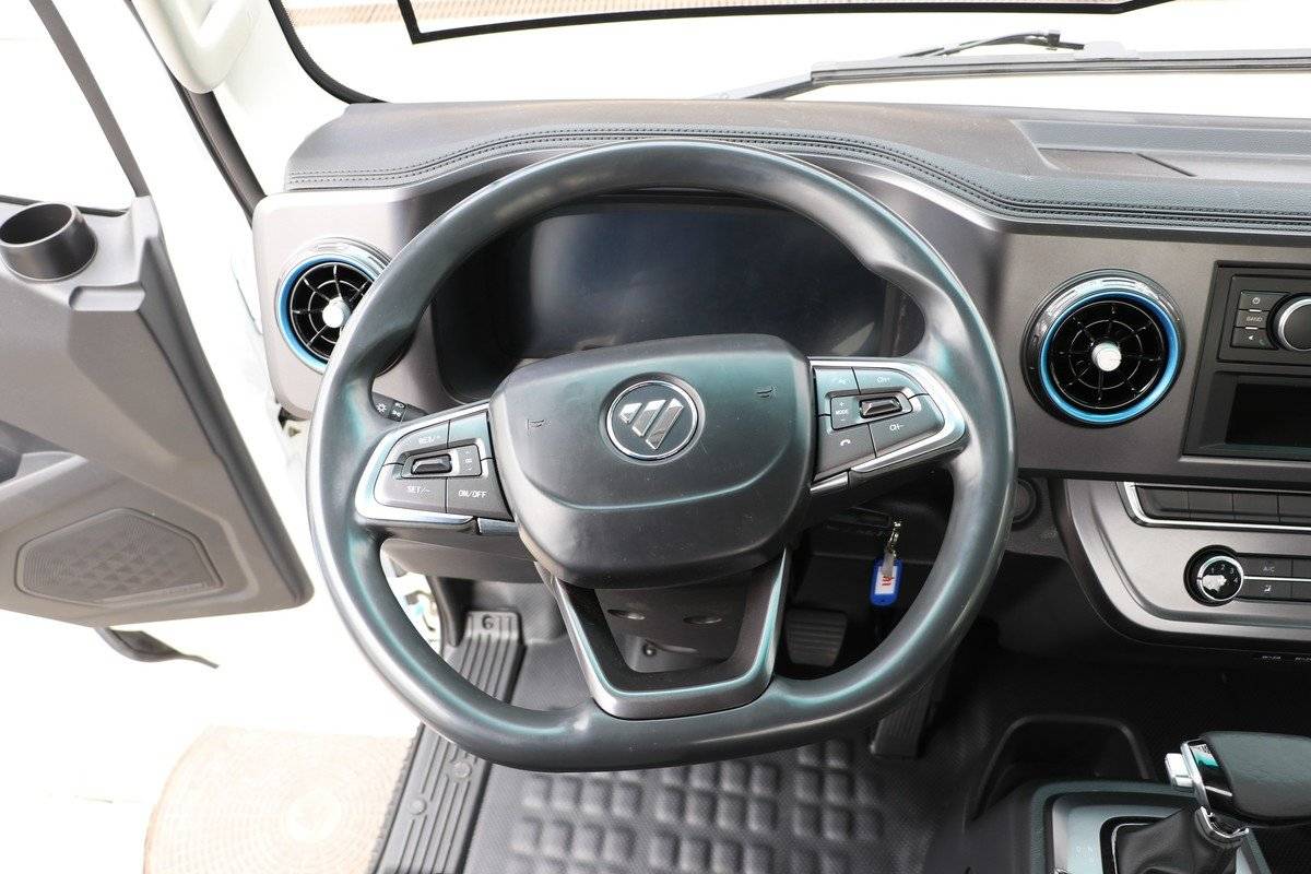 欧马可智蓝HS混动轻卡_混动轻卡续航1000公里_福田单排汽油版小货车