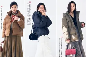 穿羽绒服到底配“裙子”还是“裤子”更好看？看完对比你就知道了图片