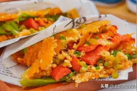 剩米饭别炒 蛋，做成锅巴，香晕了图片