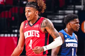 杰伦格林生涯新高42分火箭擒森林狼终结13连败！爱德华兹31分图片