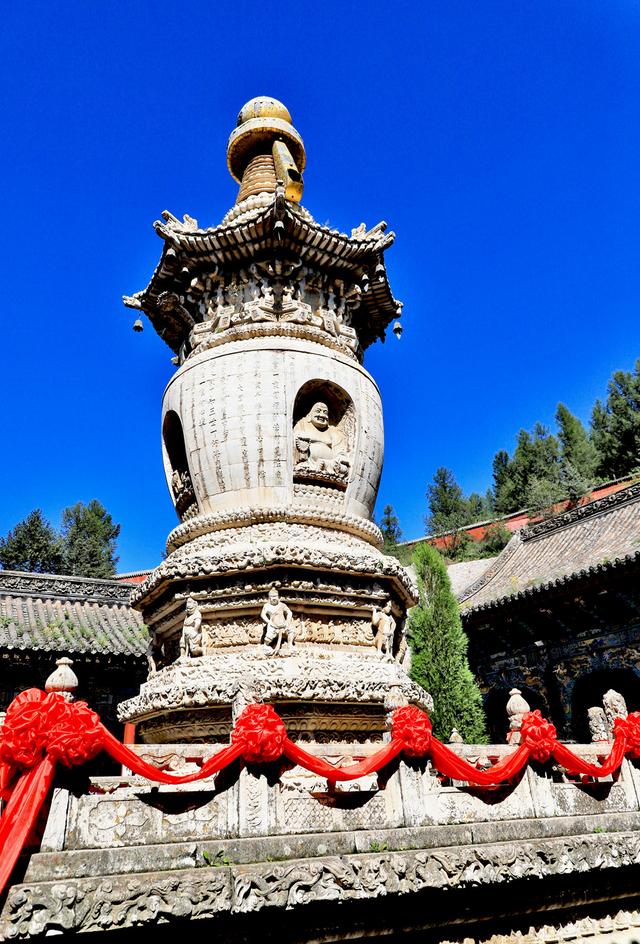 五台山龙泉寺——犹如一个民国佳构石雕展