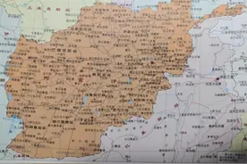 世界地图变迁史—亚洲阿富汗图片
