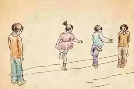 跳皮筋图片