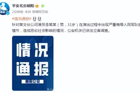 北京警方：演员李某某被立案调查图片