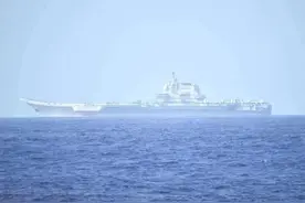 中国海军“山东”舰挺进关岛400海里！网友：让美军也尝尝滋味！图片