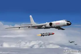 轰6K立了什么功？外界传言击碎美航母神话，雷达锁定完成模拟攻击图片