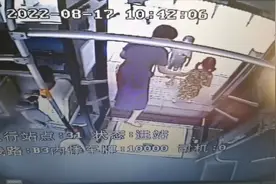 男童钻出护栏捡玩具，为安全车长见状立即制止图片