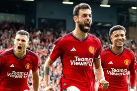 英超-B费传射+造红牌 卡塞米罗破门 曼联3-2逆转十人诺丁汉森林图片