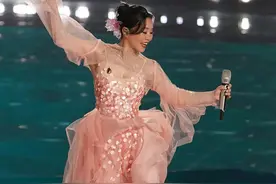 《花海》之前的龚琳娜，自卑得不敢穿粉色图片