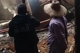 多个大型金属残骸坠落百色，系火箭助推器，为何不落到其它地方？图片