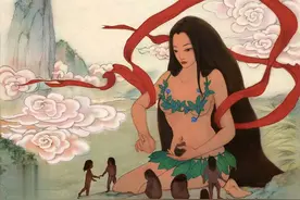 笑谈古今（二）女娲造人补天图片