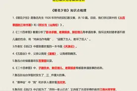 熬夜7天！我把初中12部《名著导读》564个考点，浓缩成 (答案集锦)图片