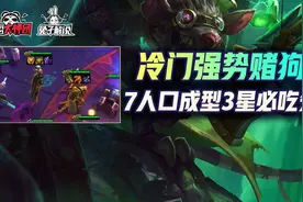 云顶之弈：冷门赌狗老鼠拼多多！7人口成型三星必吃分图片