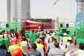 喜迎封顶！中建埃及新首都CBD项目中区酒店迎来建设新阶段图片