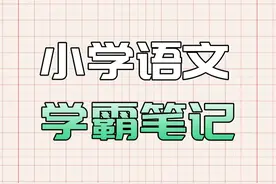 小学语文1-6年级《学霸笔记》所有知识点，重难点，考点，易错点图片
