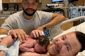 美国男子自然怀孕，成功产下男婴，却不愿意承认自己是“妈妈”图片