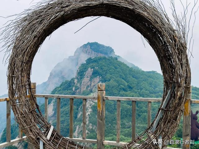 这大概是保定景区里最具挑战的一座大山了吧，1300级天梯太带劲了
