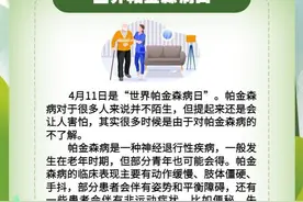 世界帕金森病日｜“解码”帕金森病，你该知道的知识！图片