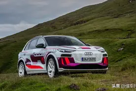 新车 | 三屏+AR-HUD信息交互，奥迪Q6 e-tron内饰官图全球首发图片