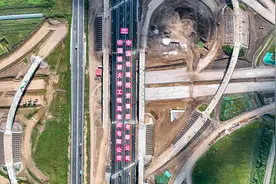 长太高速公路合心互通绕城高速改扩建工程恢复通车图片