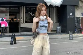 被上海女生的“工装裤”穿搭圈粉了，看着又瘦又时髦，照着穿准美图片