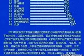2024年315晚会曝光的汽车质量排名，你家爱车上榜了没？图片