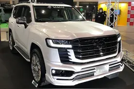 气势不输凯雷德！新版丰田LC曝光！新增改装套件，柴油引擎+四驱图片