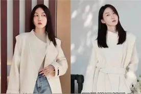 “腰带”果然是个好东西，愣是把“五大三粗”的女生穿成了纸片人图片