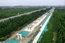 2023年西安重点项目进展——​科技二路快速路项目、昆明路-连霍高速辅道快速化改造项目加快推进图片