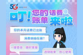 #小翼服务微课堂#叮！您的话费账单来啦图片