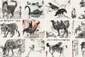 黄胄只有画驴是绝活儿？你错了！图片