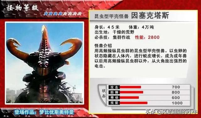 梦比优斯奥特曼怪兽图鉴