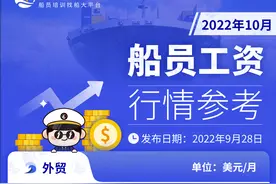 2022年10月船员工资行情参考图片