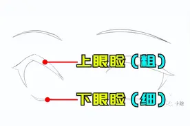 新手怎么画眼睛？眼睛绘画教程图片