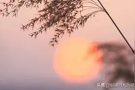 9首唯美“夕阳诗词”：古道瘦马西风起，人言落日是天涯图片