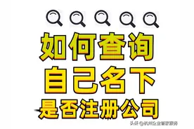 怎么查询自己名下有没有注册公司「图文详解」图片