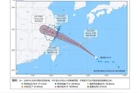 一天狂奔1100公里！台风“普拉桑”明天登陆浙江，会影响湖北吗？图片