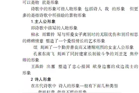 三年高考系列：高中语文古代诗歌阅读基础知识汇编（可打印）图片