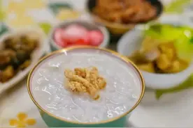 一碗白粥一碟小菜，简简单单的江南味道图片