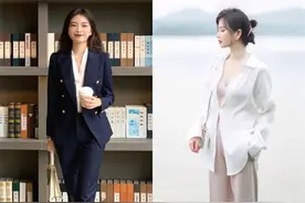 有种“接地气”的穿法叫“衬衫+阔腿裤”，洋气显高，小个子都爱图片