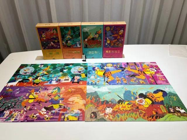 这个西游记题材的拼图我可太爱了