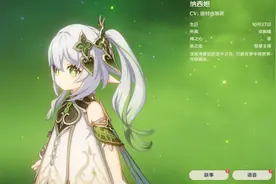 原神颜值强度只可选其一？看到草神初稿奶白大长腿，玩家直接破防图片