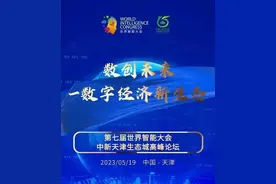 第七届世界智能大会“数创未来—数字经济新生态”高峰论坛在生态城举办图片