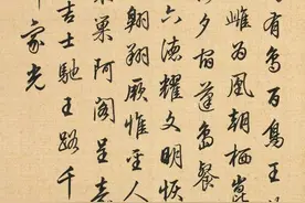清代书法名家梁诗正，行书《有鸟诗二十首》欣赏，清代行书的巅峰图片